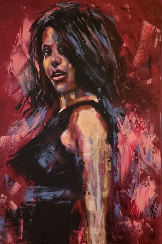 ArteDiAlina.com painting: Nobody can stop me